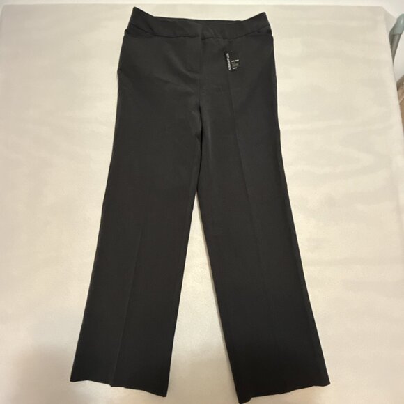 Avenue Cool Hand Straight Leg Tummy Control Gray Trouser Plus Size 14 NWT - Picture 1 of 9